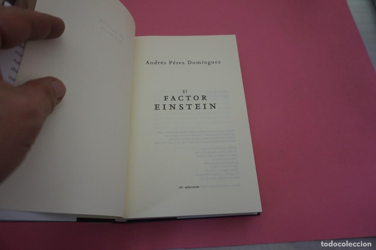 Libros: AR2C/ EL FACTOR EINSTEIN - ANDRES PEREZ DOMINGUEZ / MR EDICIONES - Foto 2
