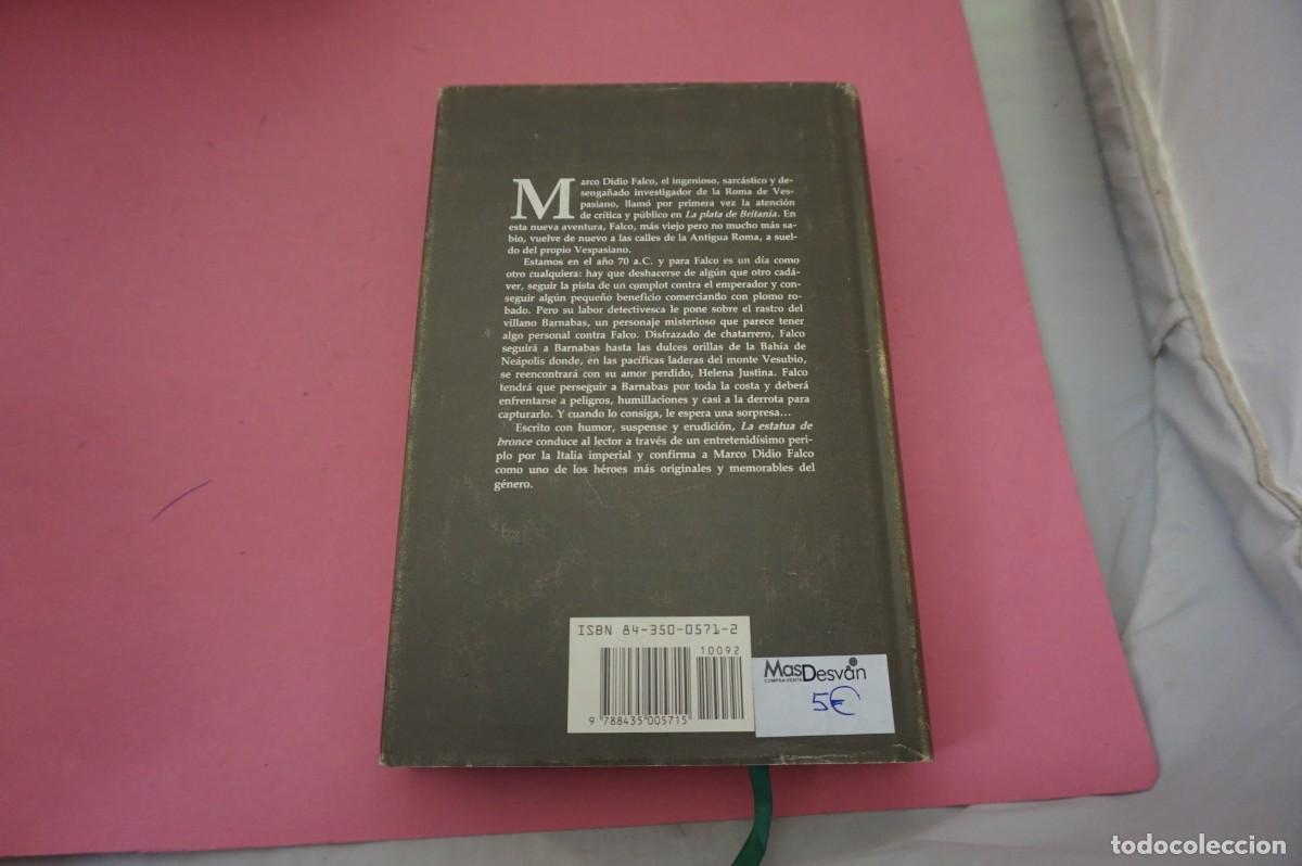Libros: AR2C/ LA ESTATUA DE BRONCE - LINDSEY DAVIS / EDITORIAL EDHASA - Foto 5