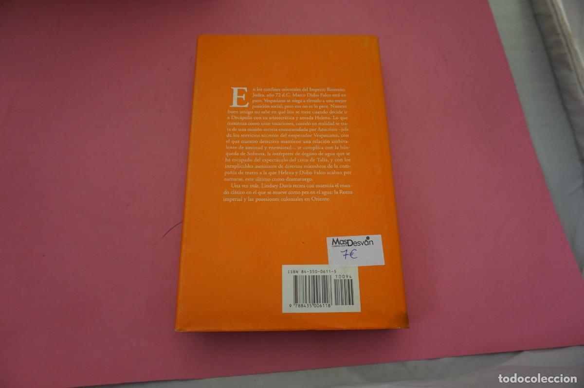 Libros: AR2C/ ULTIMO ACTO EN PALMIRA - LINDSEY DAVIS / EDITORIAL EDHASA - Foto 5