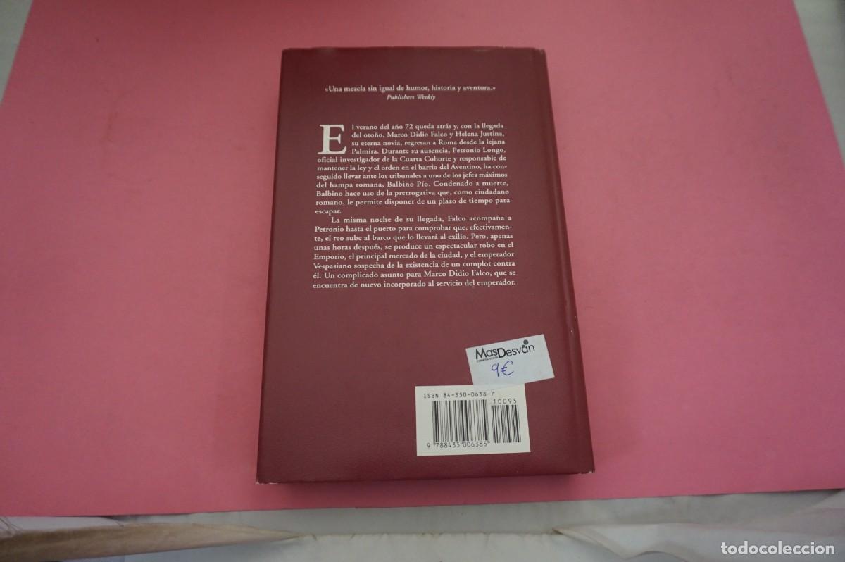 Libros: AR2C/ TIEMPO PARA ESCAPAR - LINDSEY DAVIS / EDITORIAL EDHASA - Foto 5