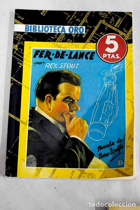Libros: Fer-de-lance: Stout, Rex.- Stout, Rex - Foto 1