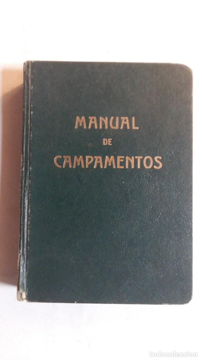 Libros: Manual de Campamentos, Ediciones Frente de Juventudes