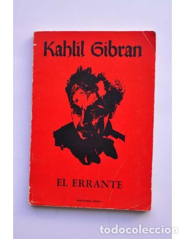 Libros: El errante - GIBRAN, Kahlil - Foto 1
