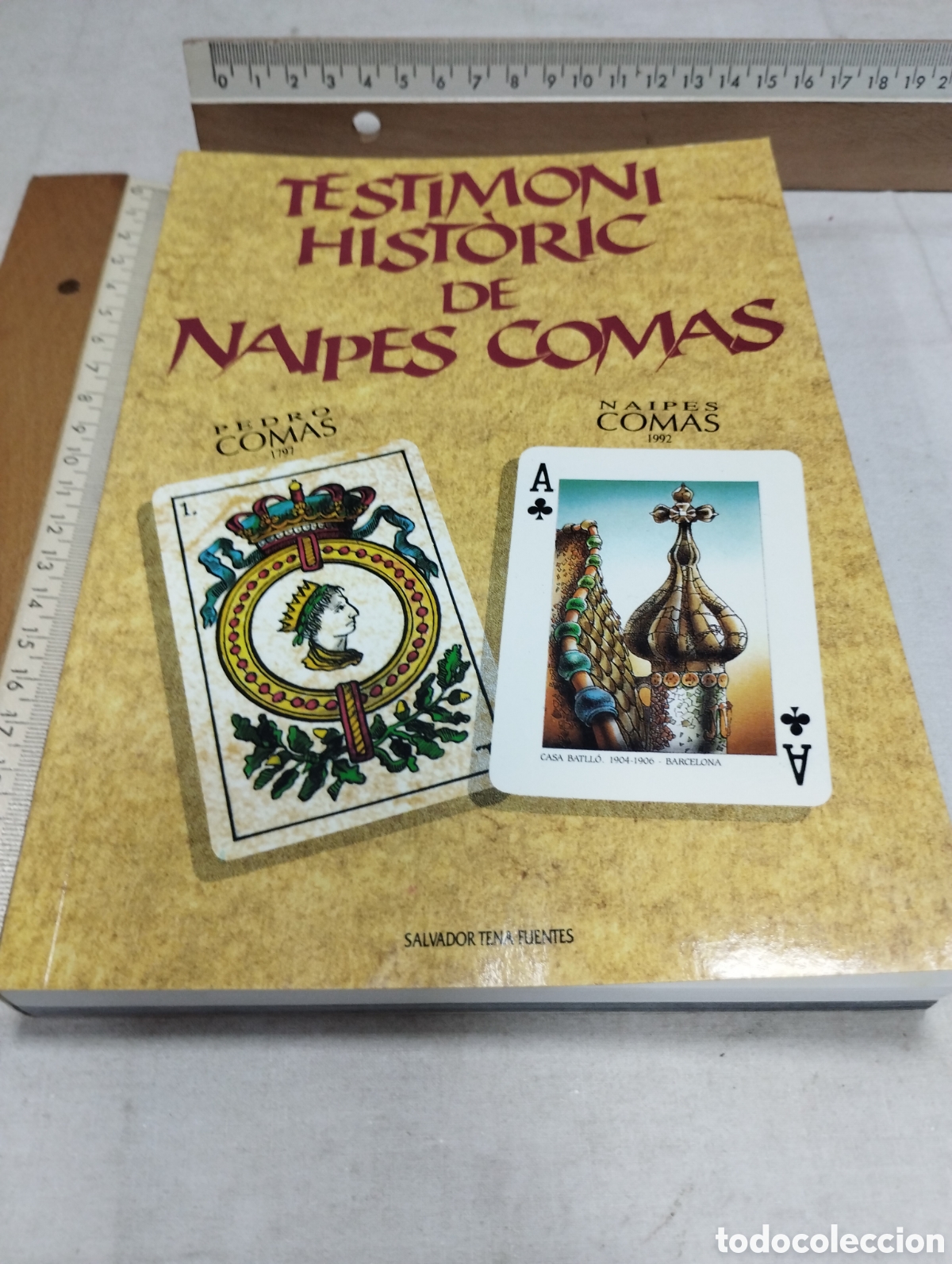 Libros: Testimoni historic de Naipes Comas. Salvador Tena, 1994