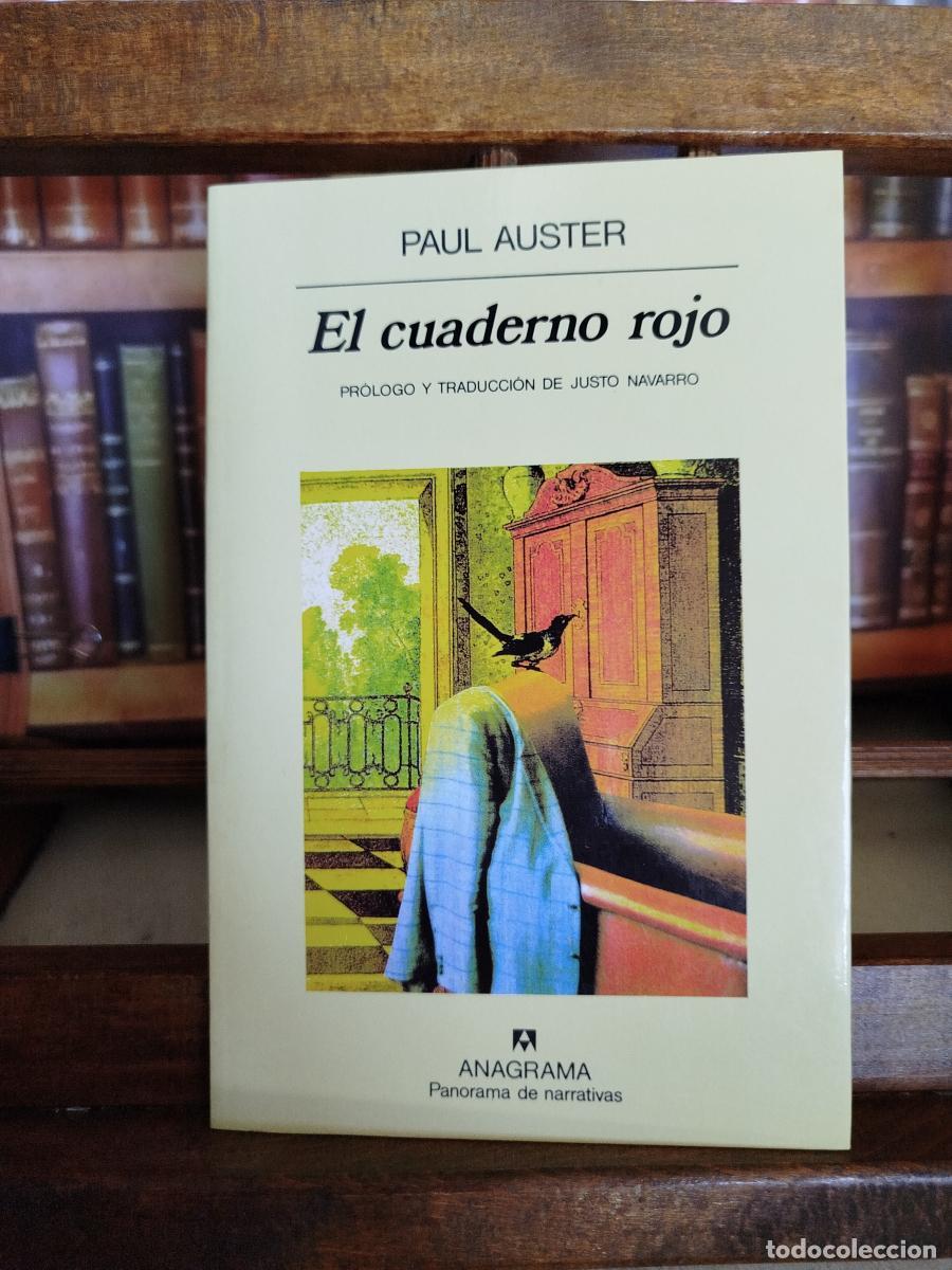 Libros: El cuaderno rojo - Auster, Paul (1947-2024)