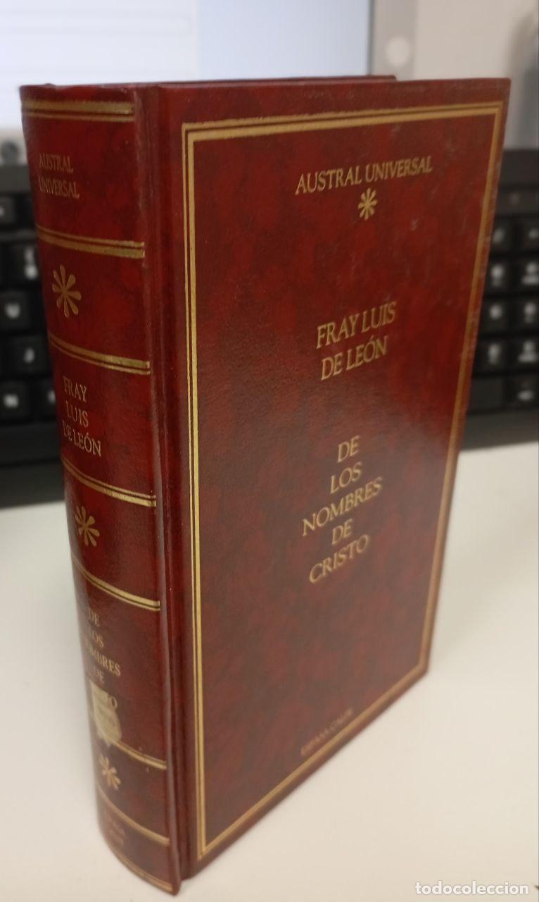 Libros: De los nombres de Cristo - Le&oacute;n, Luis de (1527-1591) ... [et al.] - Foto 1