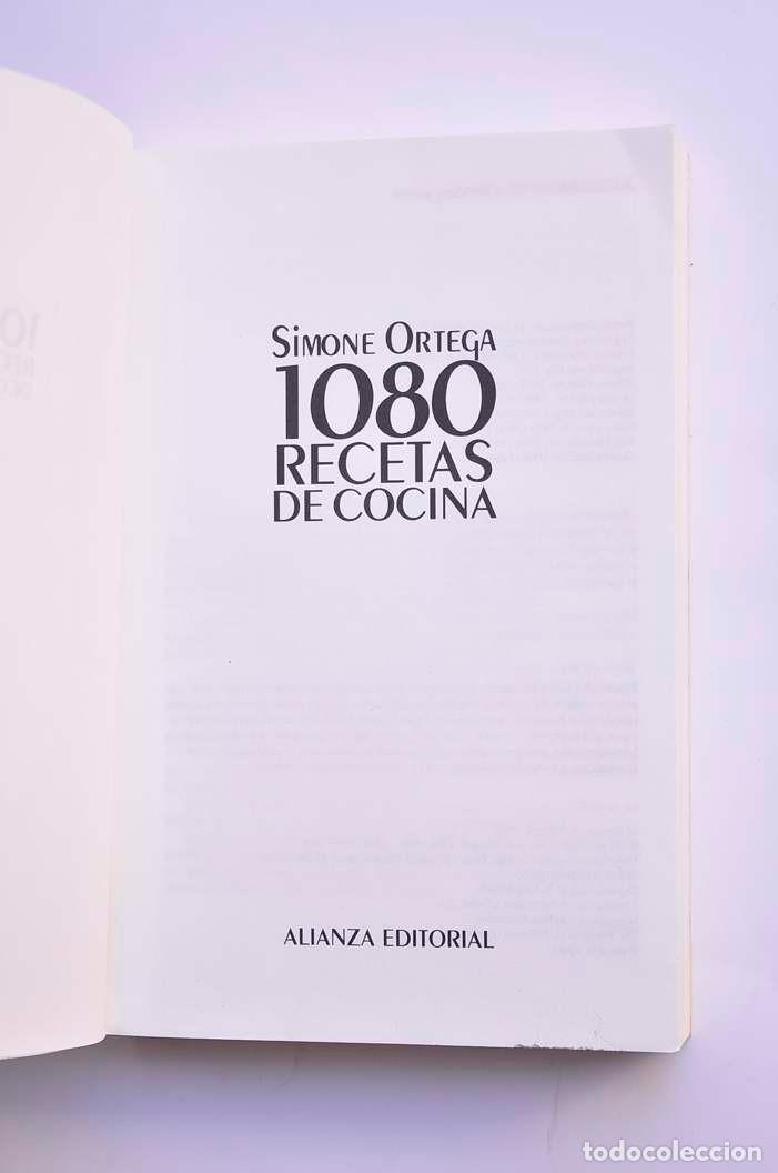 Libros: 1080 recetas de cocina - ORTEGA, Simone - Foto 2