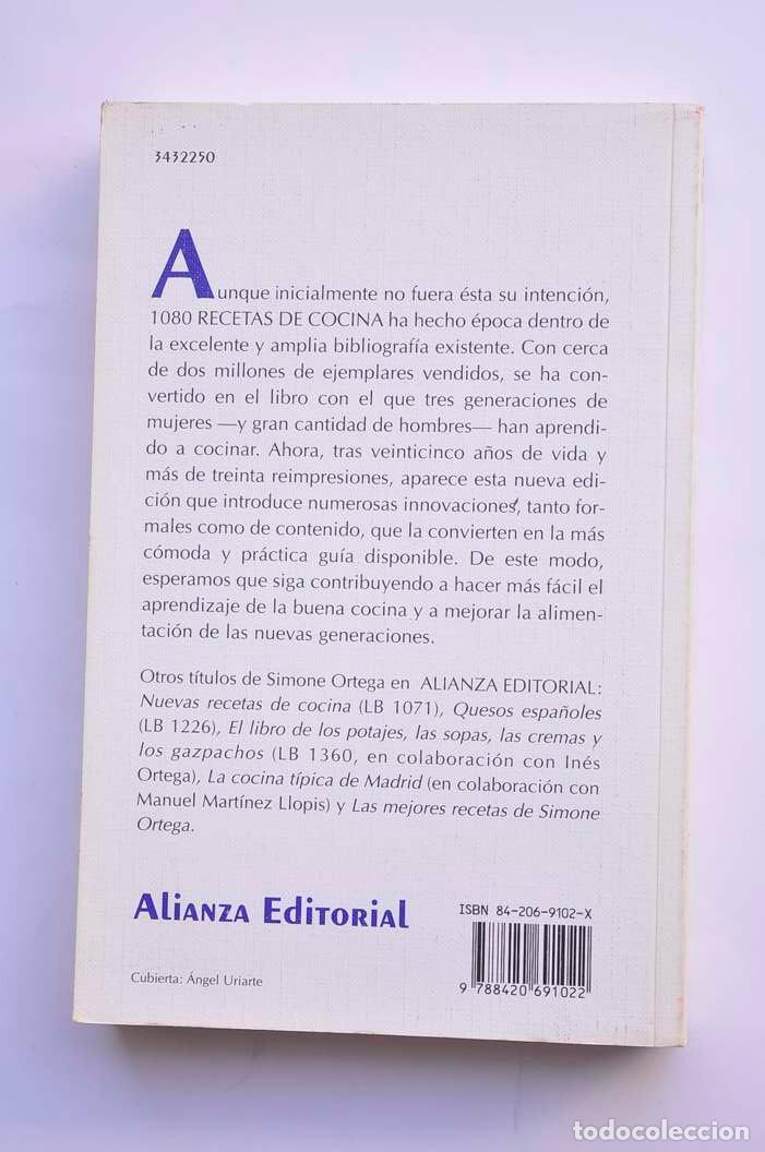 Libros: 1080 recetas de cocina - ORTEGA, Simone - Foto 4