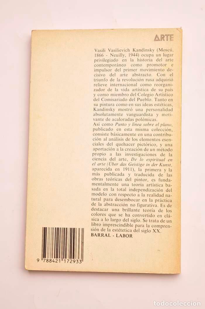 Libros: De lo espiritual en el arte - KANDINSKY - Foto 3