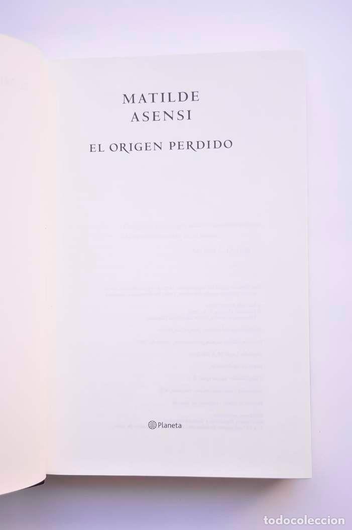 Libros: El origen perdido - ASENSI, Matilde - Foto 3
