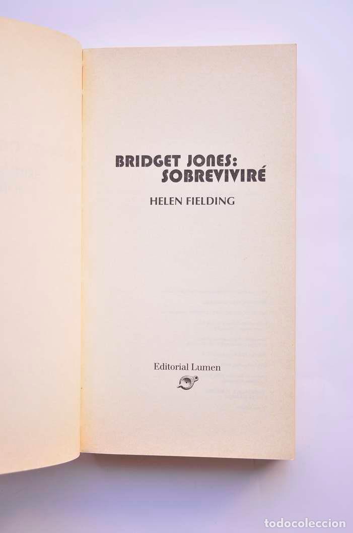 Libros: Bridget Jone : sobrevivir&eacute; - FIELDING, Helen - Foto 2