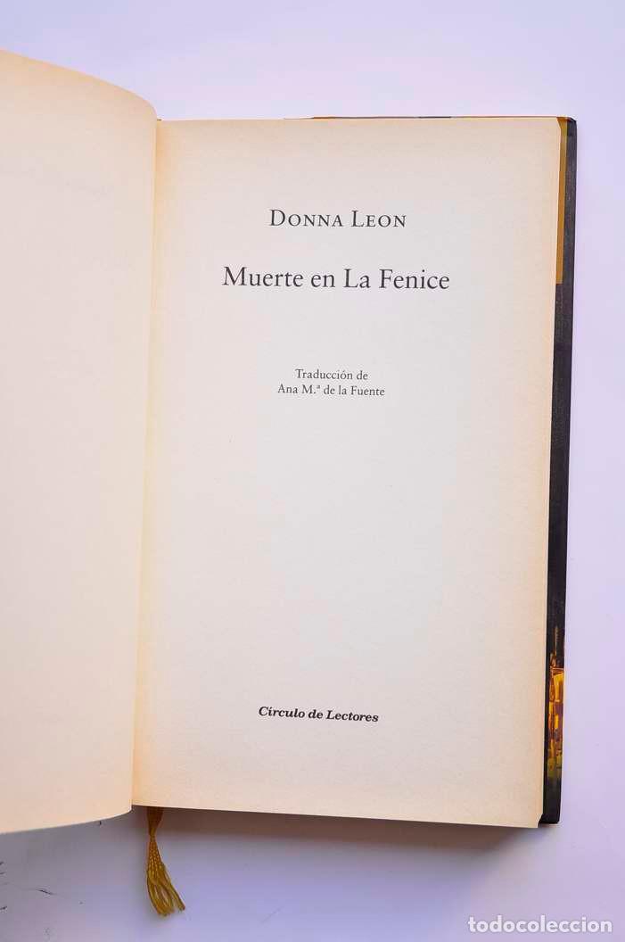 Libros: Muerte en la Fenice - LEON, Donna - Foto 3