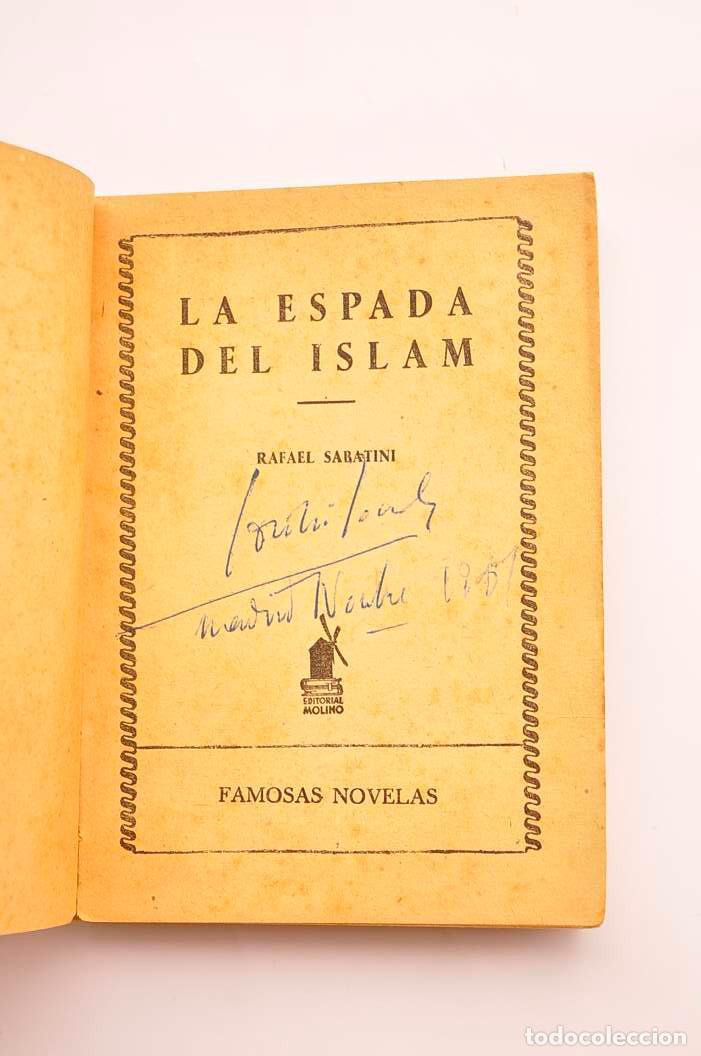 Libros: La espada del Islam - SABATINI, Rafael - Foto 2