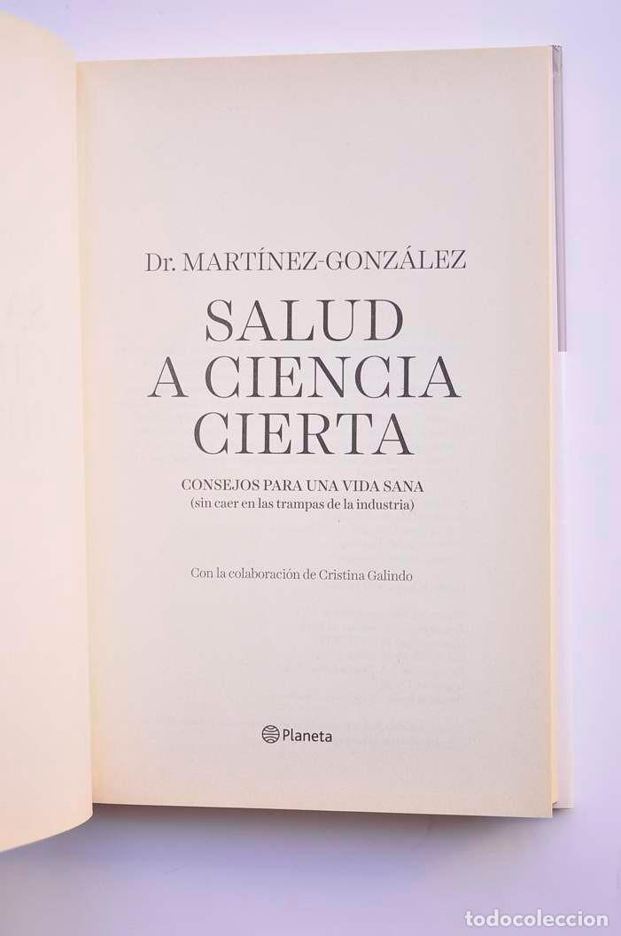 Libros: Salud a ciencia cierta - MART&Iacute;NEZ GONZ&Aacute;LEZ - Foto 3