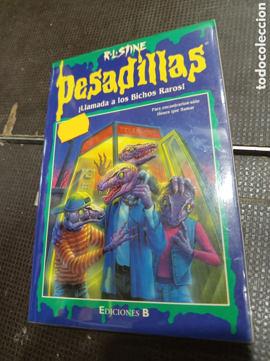 books: R.L.Stine pesadilla llamada a los bichos raros N 48 ediciones B