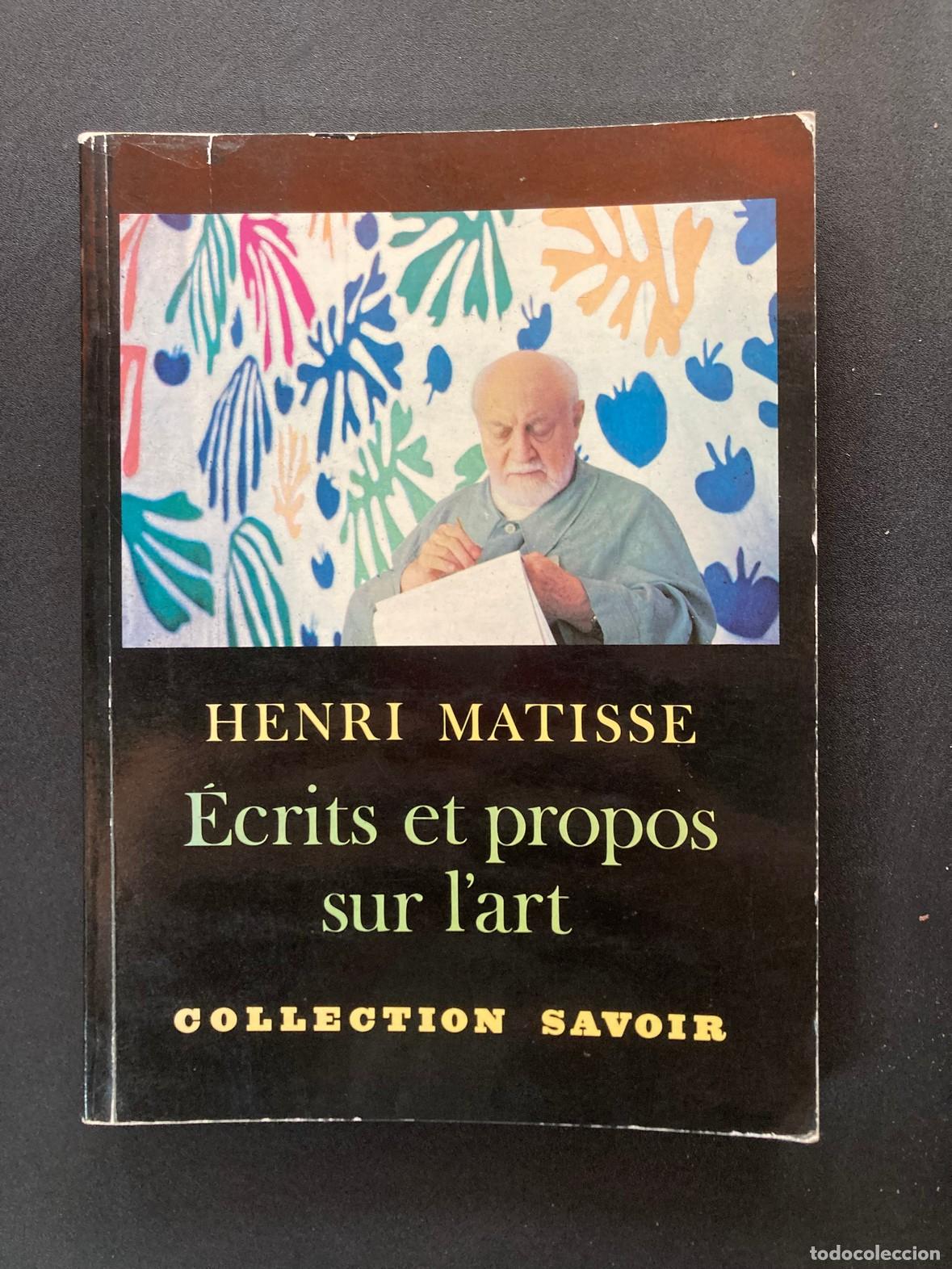 Libros: Henri Matisse - &Eacute;crits et propos sur lart - Foto 1