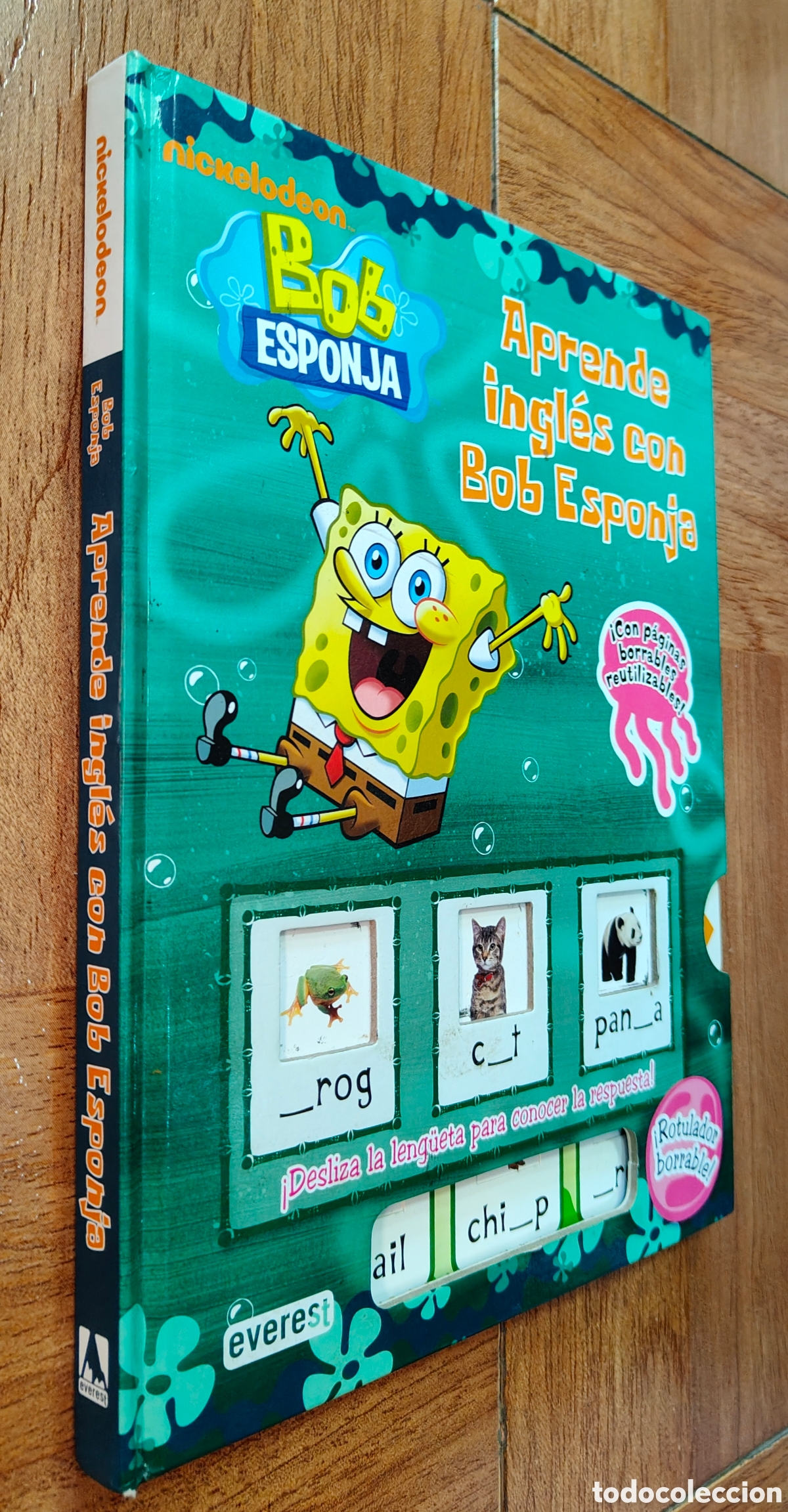 Libros: Aprende Ingl&eacute;s con Bob Esponja � Everest - VV. AA. - Foto 2