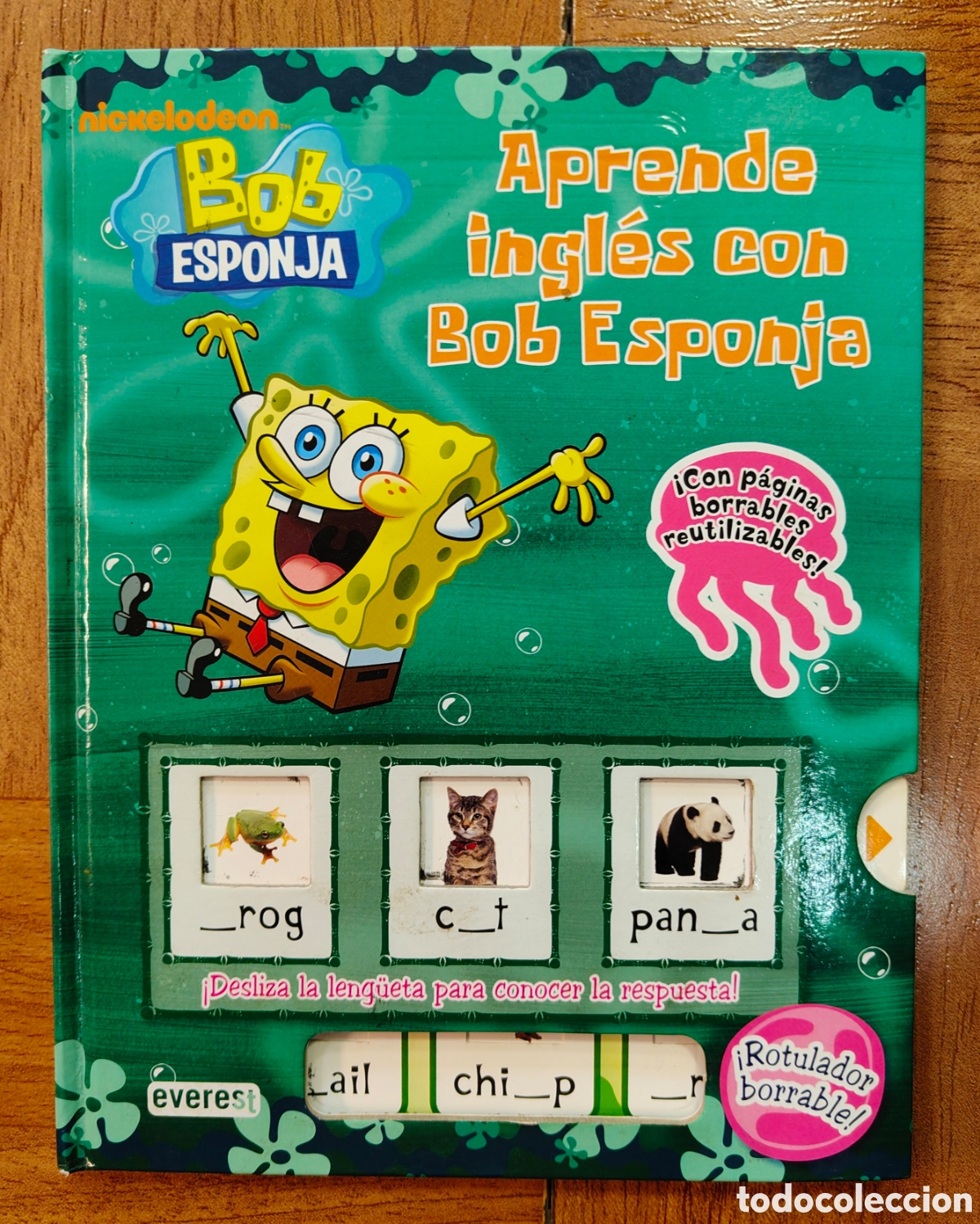 Libros: Aprende Ingl&eacute;s con Bob Esponja � Everest - VV. AA. - Foto 1