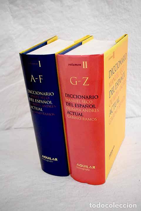 Libros: Diccionario del espa&ntilde;ol actual.- Seco, Manuel - Foto 1