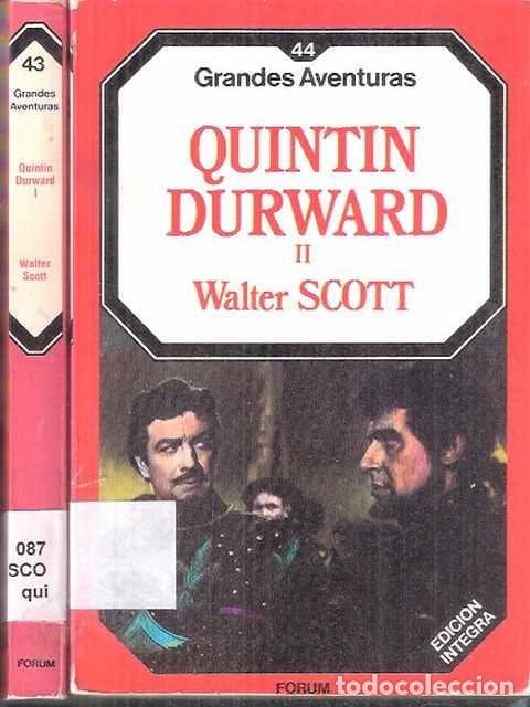 Libros: Quintin Durward. 2 tomos - Walter Scott - Foto 1
