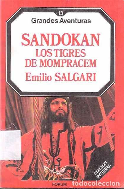 Libros: Sandokan, los Tigres de Mompracem - Emilio Salgari - Foto 1
