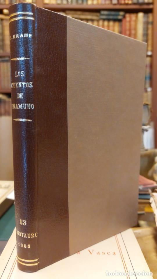 Libros: LOS CUENTOS DE UNAMUNO, clave de su obra. - KRANE PAUCKER, Eleanor.