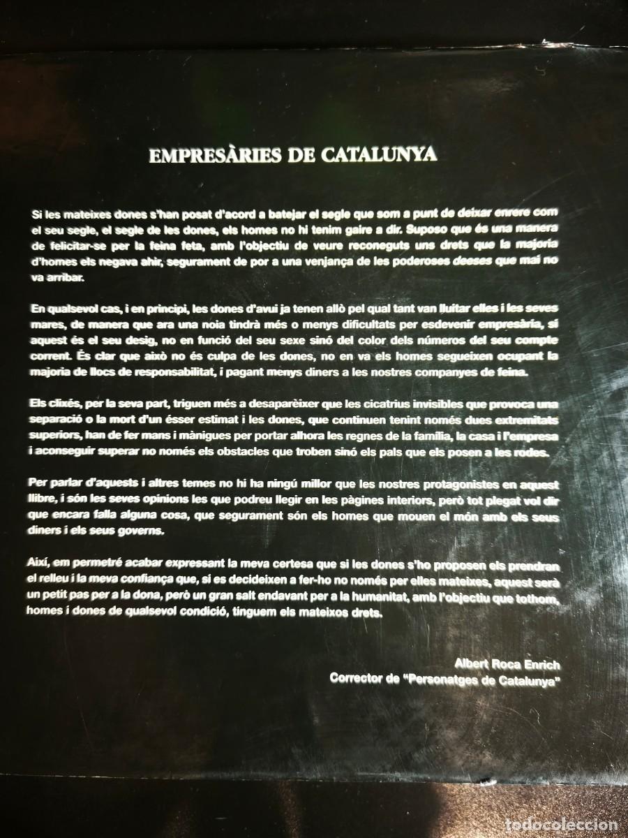 Libros: Empres&agrave;ries de Catalunya - &Agrave;ngel Font - Foto 3