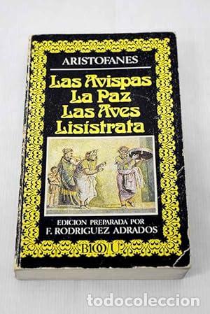 Libros: LAS AVISPAS/LA PAZ/LAS AVES/LIS&Iacute;STRATA - Arist&oacute;fanes - Foto 1