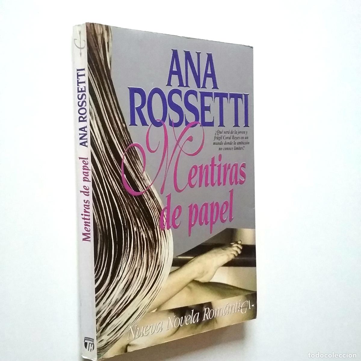 Libros: Ana Rossetti - Mentiras de papel - Foto 1