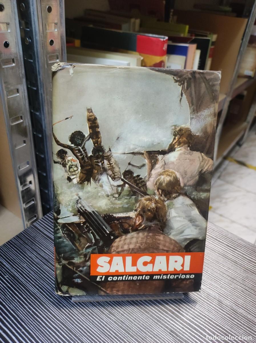 Libros: SALGARI EL CONTINENTE MISTERIOSO - Foto 1