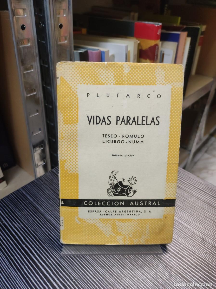 Libros: VIDAS PARALELAS / PLUTARCO / COL / AUSTRAL ESPASA CALPE - Foto 1