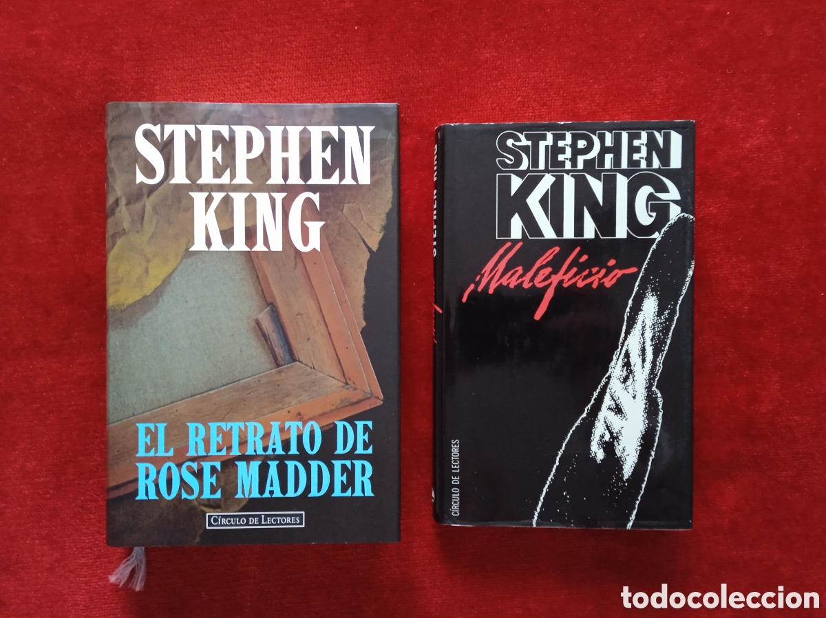 Libros: Lote 2 libros , Stephen King. El Retrato de Rose Madder, Maleficio. - Foto 1