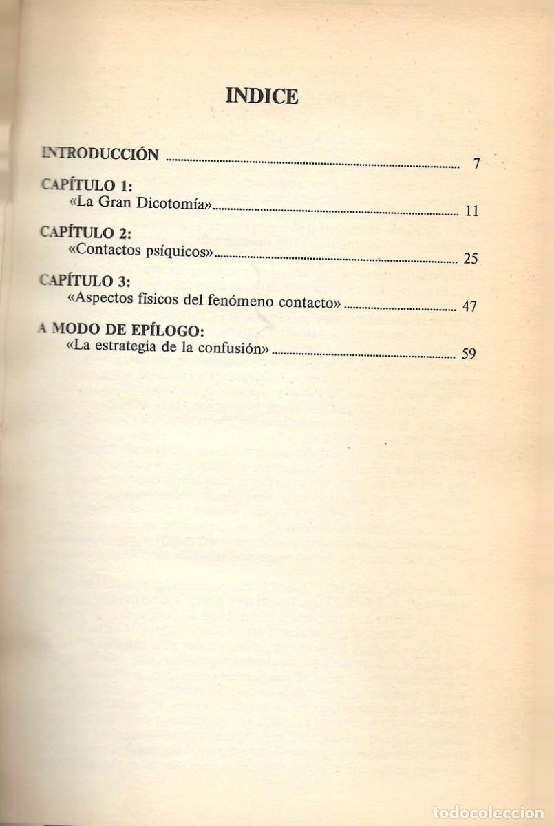 Libros: TECNICAS DE CONTACTO EXTRATERRESTRE JAVIER SIERRA - Foto 2
