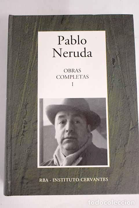 Libros: Obras completas, Tomo I.- Neruda, Pablo - Foto 1