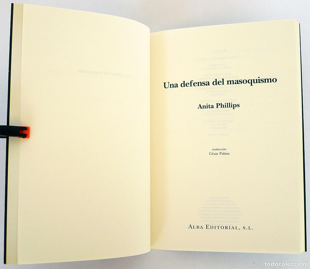 Libros: Una defensa del masoquismo, Anita Phillips - Foto 4