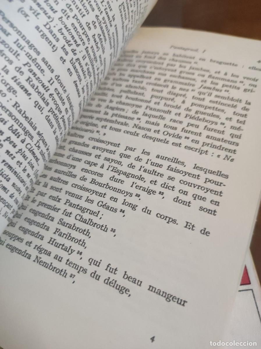 Libros: PANTAGRUEL - RABELAIS - Foto 2