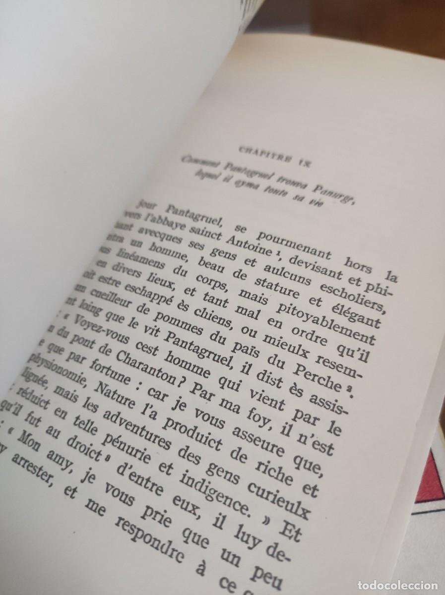 Libros: PANTAGRUEL - RABELAIS - Foto 3