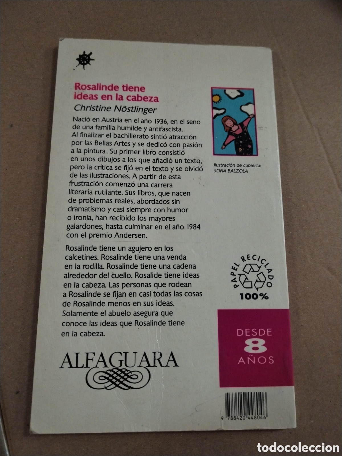 Libros: ROSALINDE TIENE IDEAS EN LA CABEZA - CHRISTINE NOSTLINGER - Foto 2
