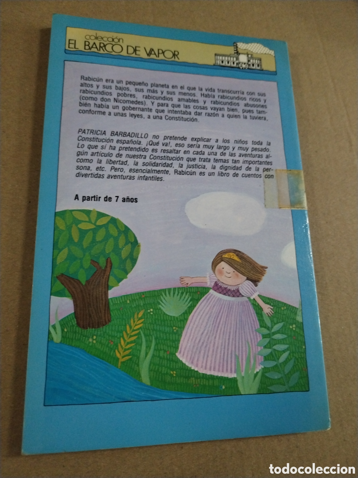 Libros: RABICUN. PATRICIA BARBADILLO. EL BARCO DE VAPOR - Foto 2