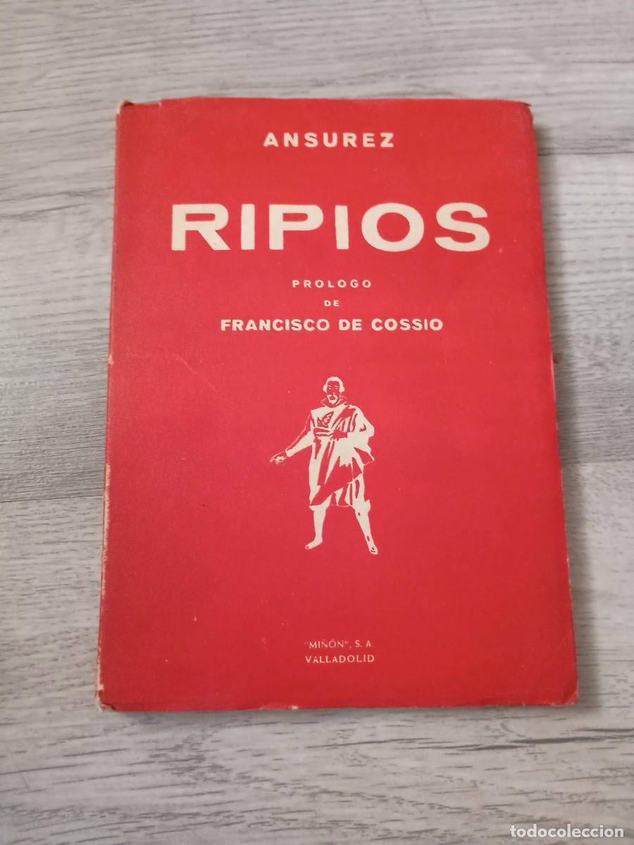 Libros: Ansurez ripios pr&oacute;logo de francisco de cossio - Foto 1