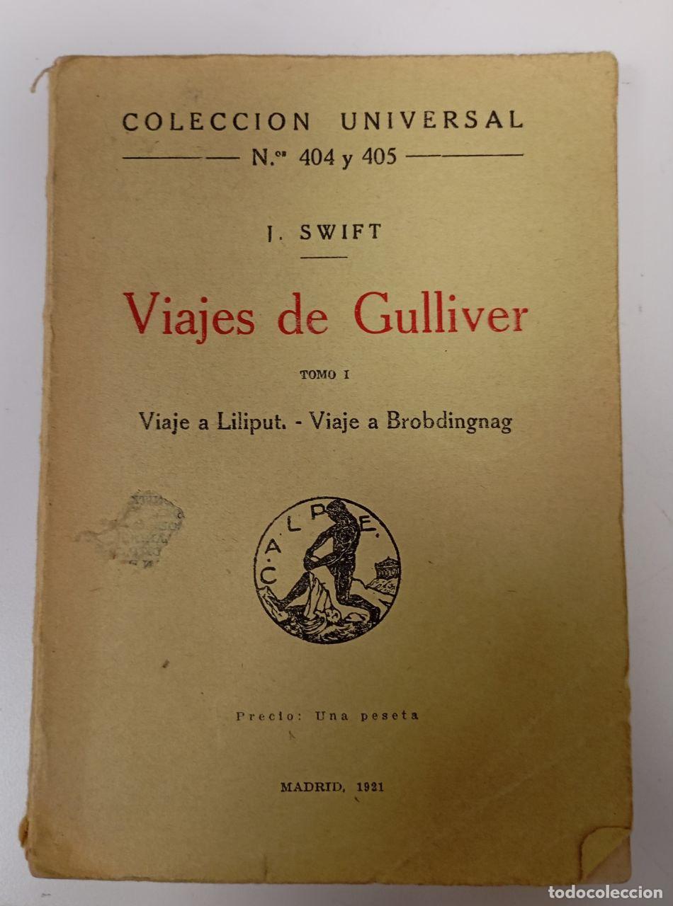 Libros: Viajes de Guilliver. Tomo I - Swift, I - Foto 1