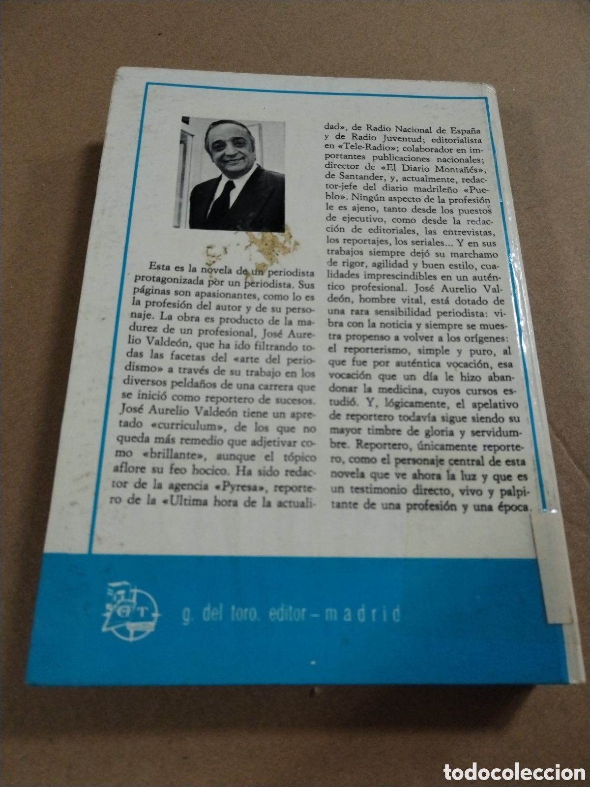 Libros: REPORTERO DE SUCESOS. JOSE AURELIO VALDEON - Foto 2