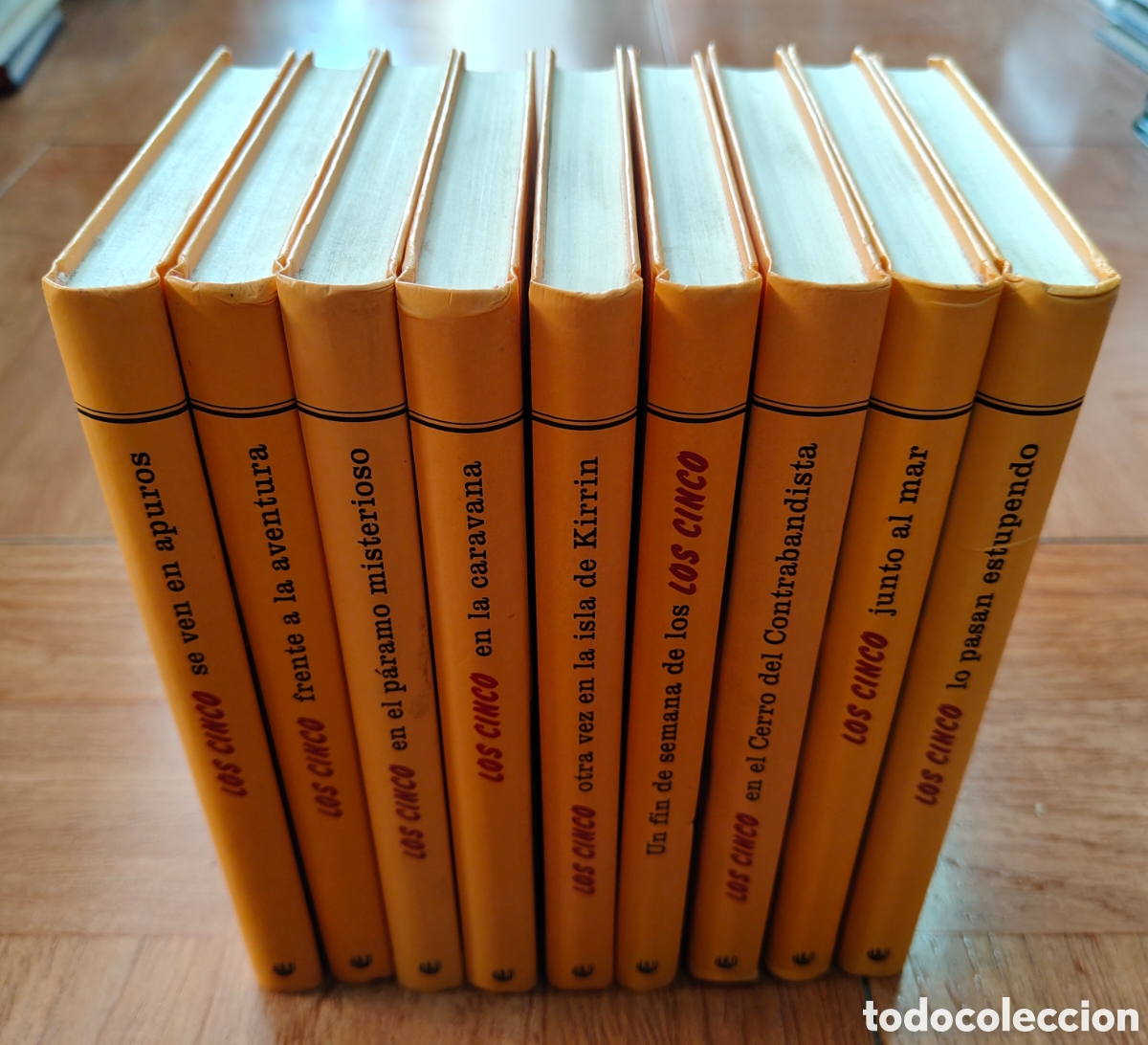 Libros: Los Cinco � Lote de 9 libros � C&iacute;rculo de Lectores - Enid Blyton - Foto 1