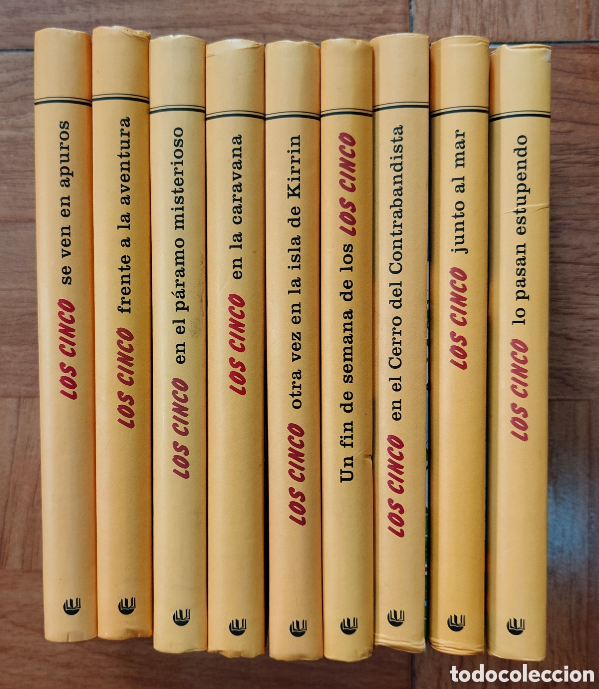 Libros: Los Cinco � Lote de 9 libros � C&iacute;rculo de Lectores - Enid Blyton - Foto 2