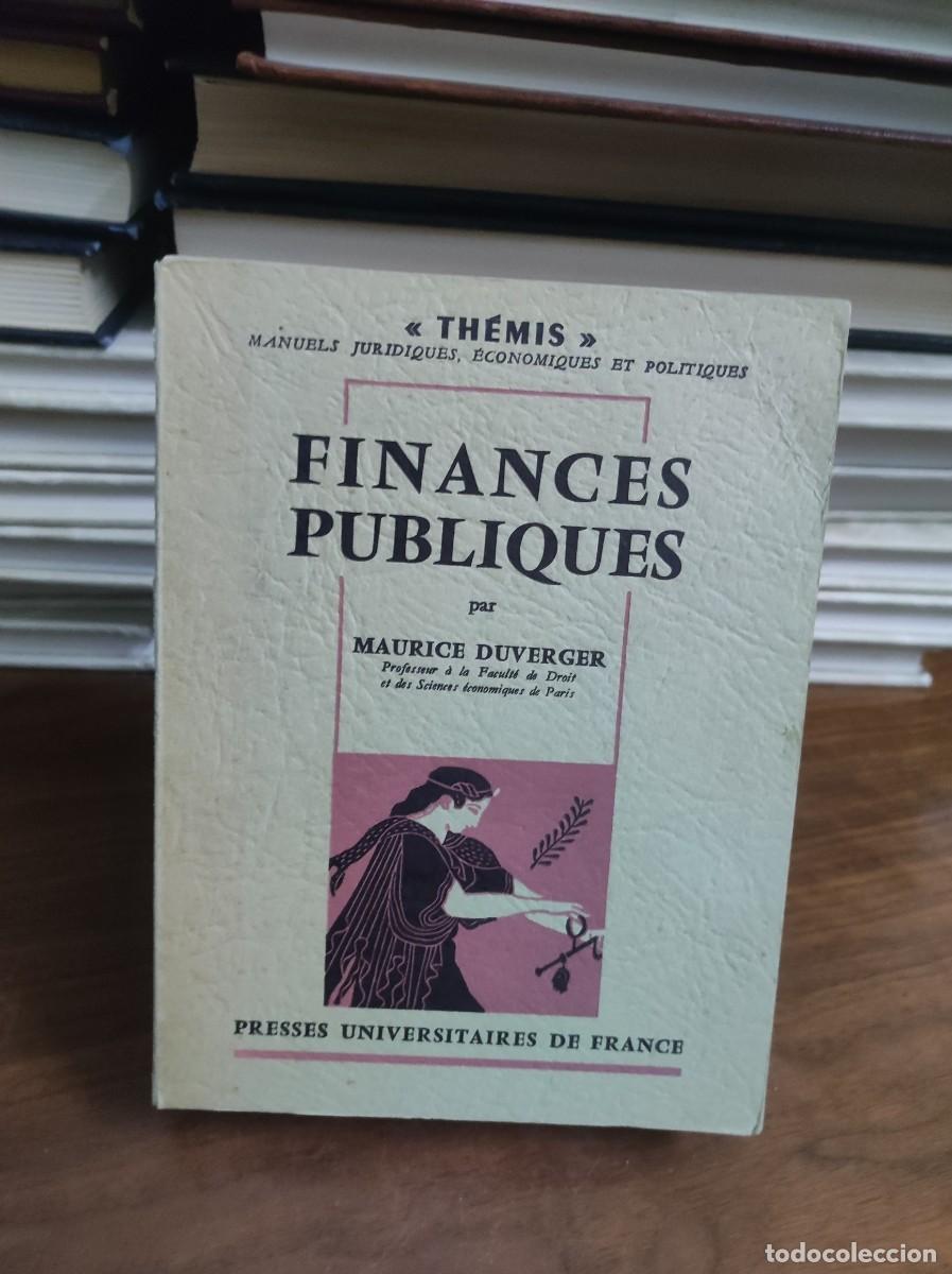 Libros: finances publiques MAURICE DUVERGER - Foto 1