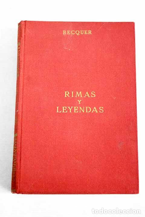 Libros: Rimas y Leyendas: B&eacute;cquer, Gustavo Adolfo.- B&eacute;cquer, Gustavo Adolfo - Foto 1