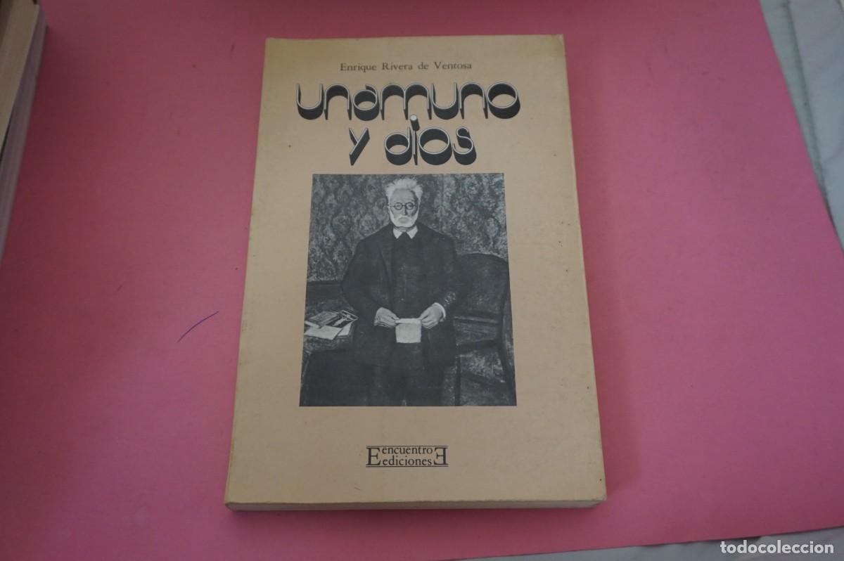 Libros: AR20C/ UNAMUNO Y DIOS - ENRIQUE RIVERA / EDICIONES ENCUENTRO - Foto 1