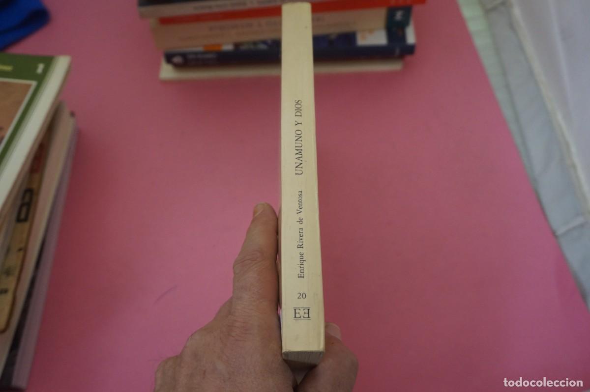 Libros: AR20C/ UNAMUNO Y DIOS - ENRIQUE RIVERA / EDICIONES ENCUENTRO - Foto 6