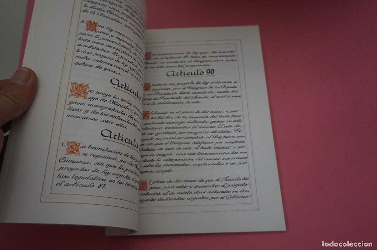 Libros: AR20C/ CONSTITUCION ESPA&Ntilde;OLA - SENADO - Foto 4