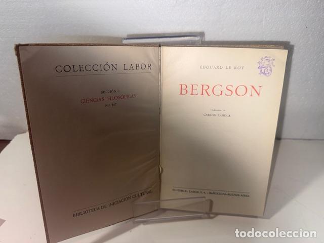 Libros: BERGSON EDOUARD LE ROY - Foto 2